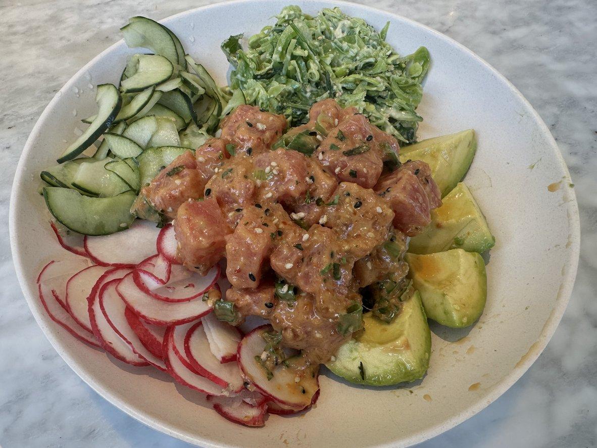 Ahi tuna bowl